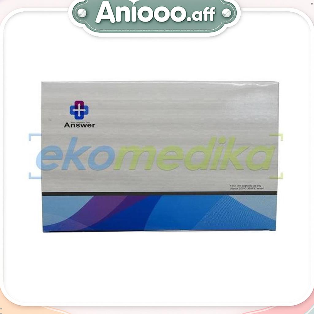 Answer Multi Drug Of Abuse Urine Test (Amp/Mop/Thc) / Test Narkoba- 3P 3 Parameter Isi 25 Test