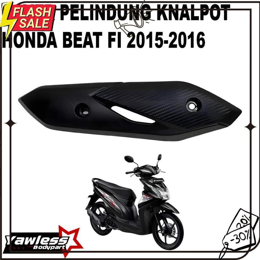Cover Tutup Knalpot Beat Fi Esp Cover Knalpot Honda Beat Fi Esp 2015-2016 Tameng Knalpot Beat Fi Ter
