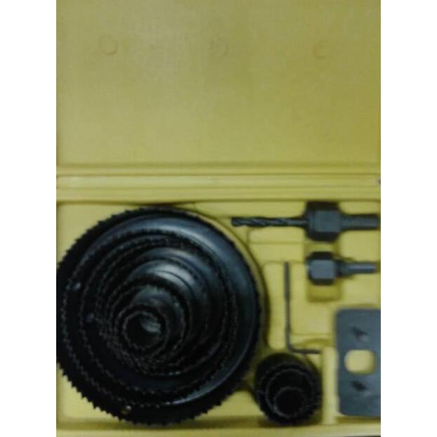 JIDZRUN hole saw set 16 pcs / hole saw kit / hole saw kayu