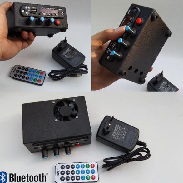 POWER AMPLIFIER BLUETOOTH STEREO mini power mini ampli mini KARAOKE