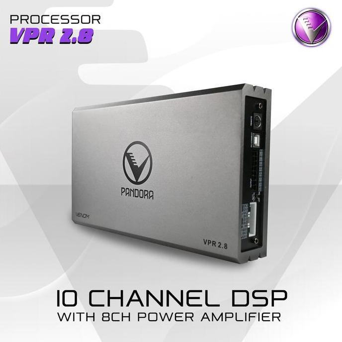 VENOM Processor VPR 2.8 Digital Sound Processor (DSP) Car Audio Mobil