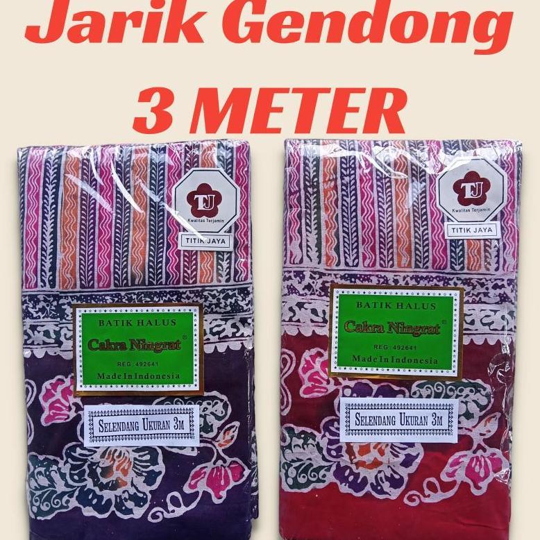 NEW PRODUCT JARIK GENDONG KAIN GENDONGAN SELENDANG GENDONG BAYI CAKRA NINGRAT PANJANG 3 METER, BADAW
