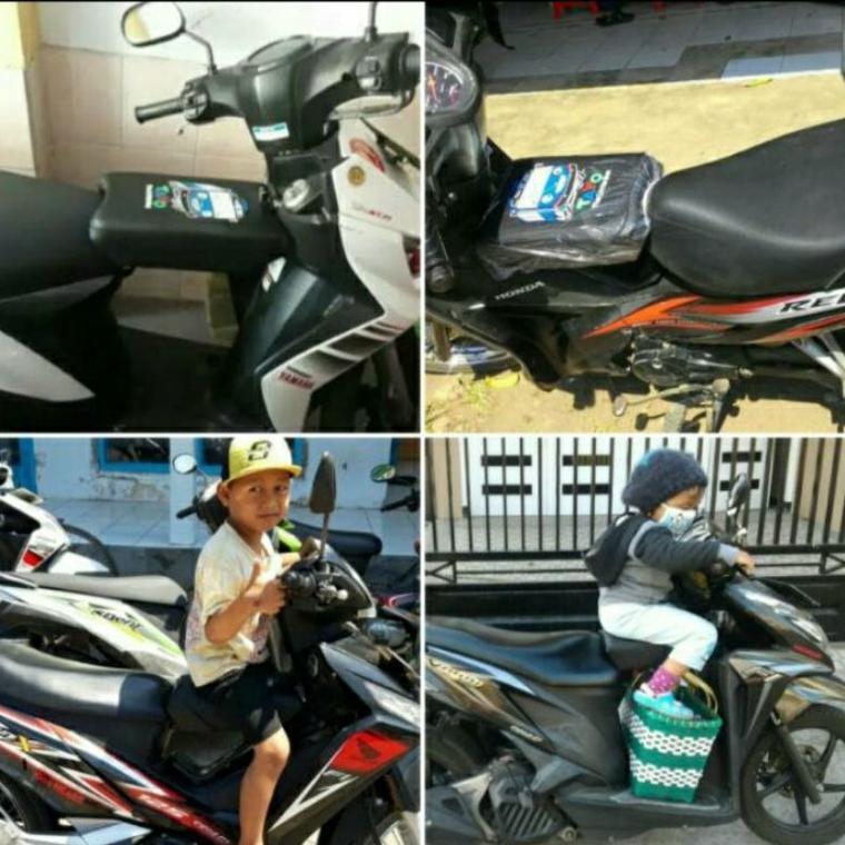 NEW TERLARIS!!!! Jok boncengan anak sepeda motor beat vario scoopy nmax pcx dll