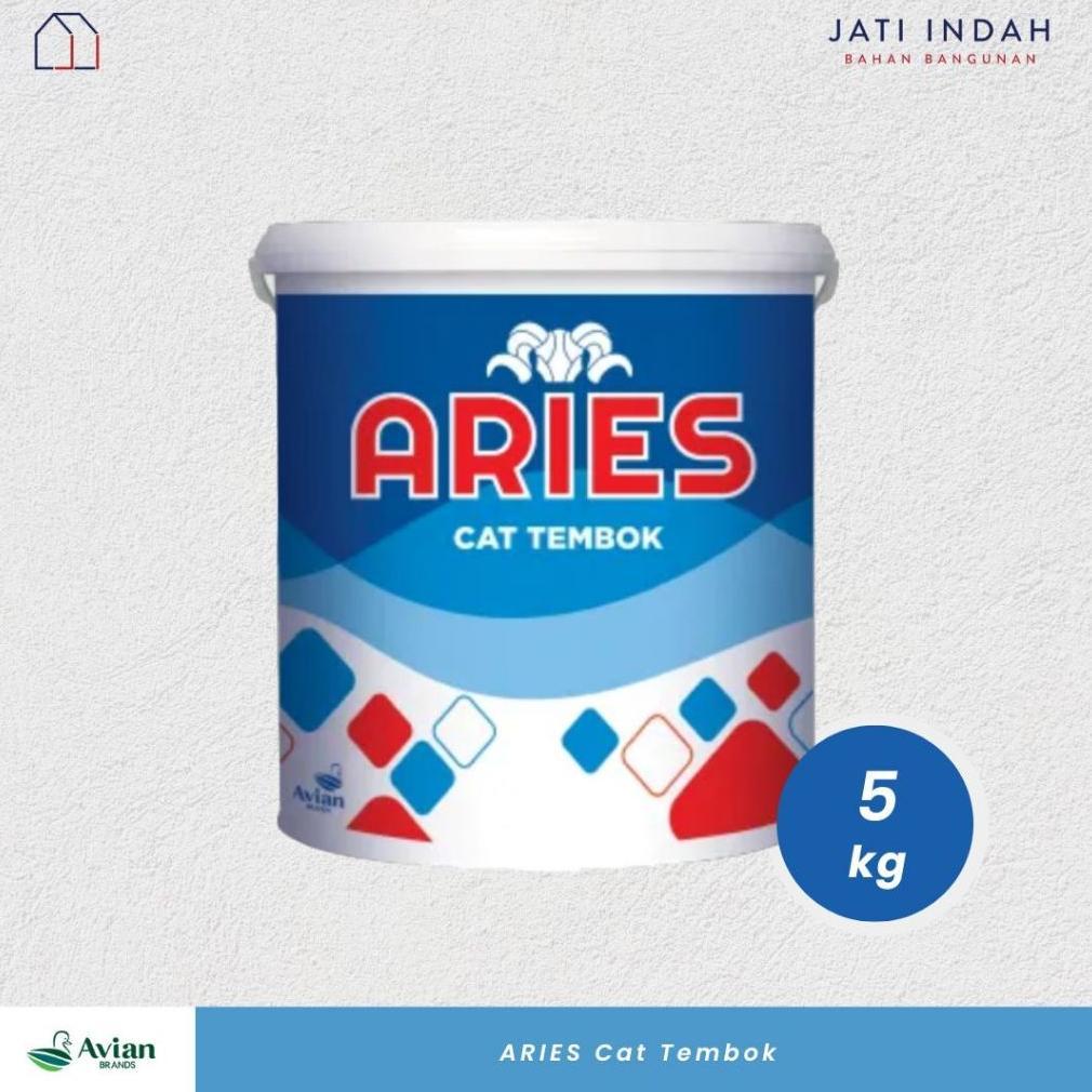 Aries Cat Tembok 5 Kg Galon / Cat Dinding Ekonomis 17 Agustus