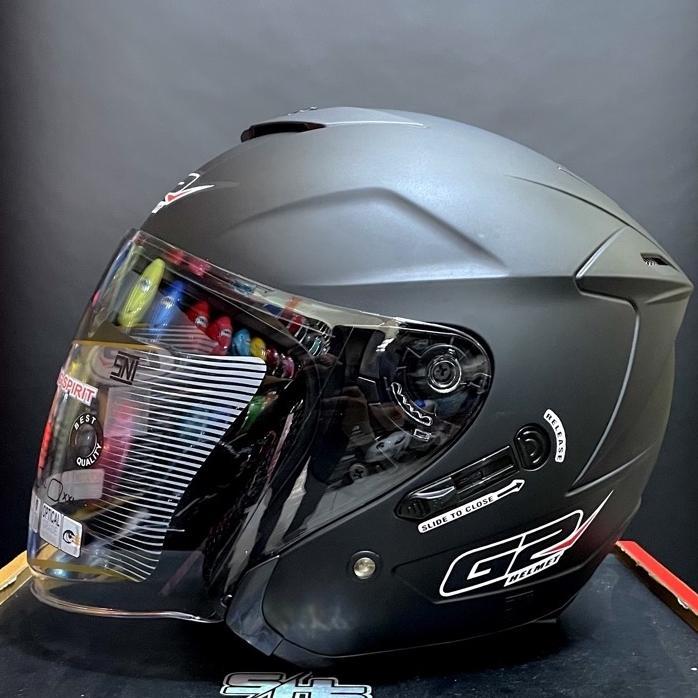 Helm G2 Optimax Solid Double Visor
