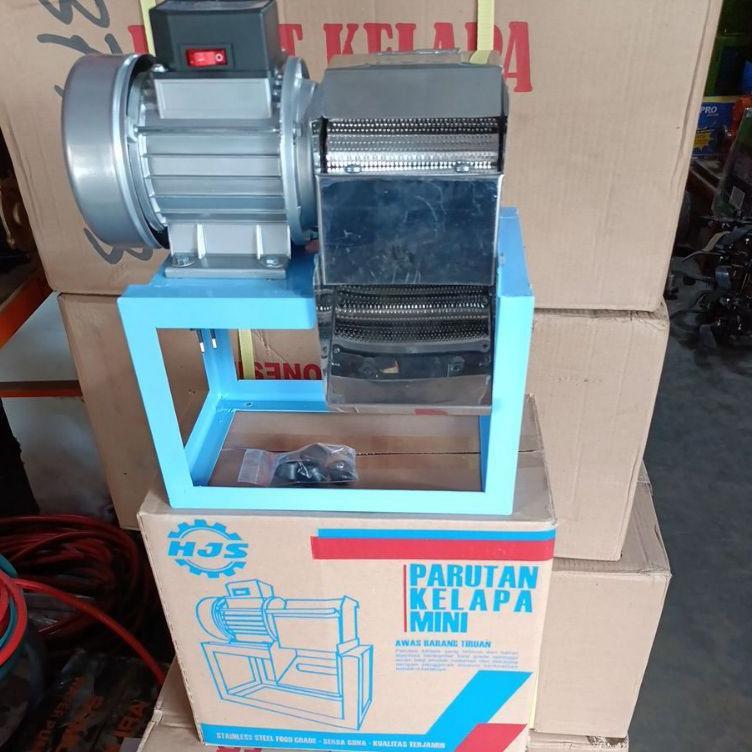 Mesin Parutan Kelapa Ubi Mini Listrik Hjs Tajam