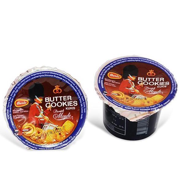 Monde Butter Cookies Cup 27 gr