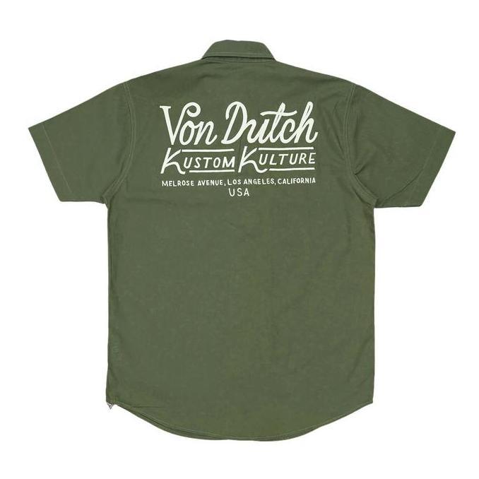 Von Dutch Workshirt 1621 Army Green