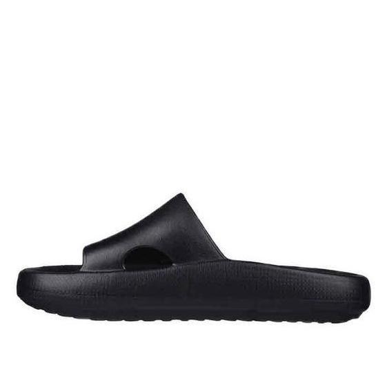 Skechers Jepit Pria Hitam Arch Fit Horizon Men's Sandal Orinal SKE243330BBK dengan Alas Kaki Kontur 