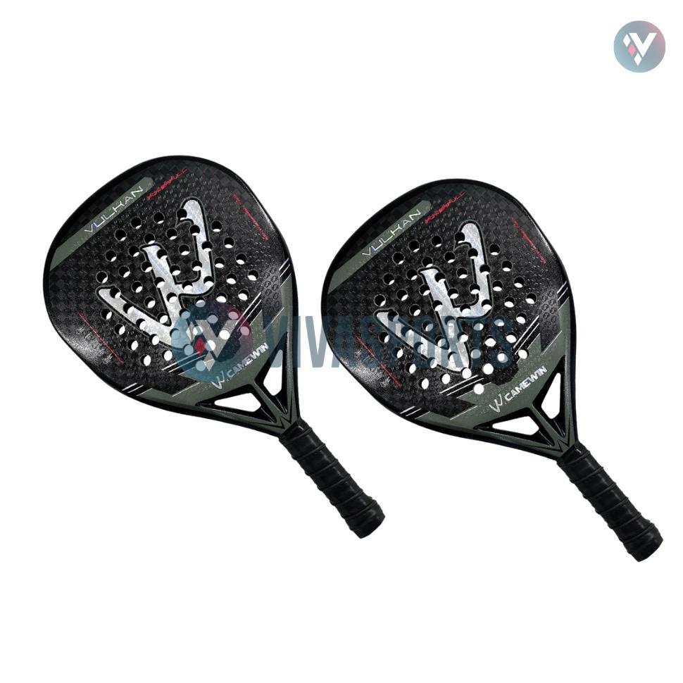 Promo Vivasports - Camewin 5025 Vulkan Raket Padel Carbon 12K / Padel Racket Camewin 5025
