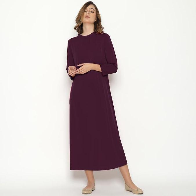 CHEVAL KELLY Maxi Dress - Gamis kerah tinggi