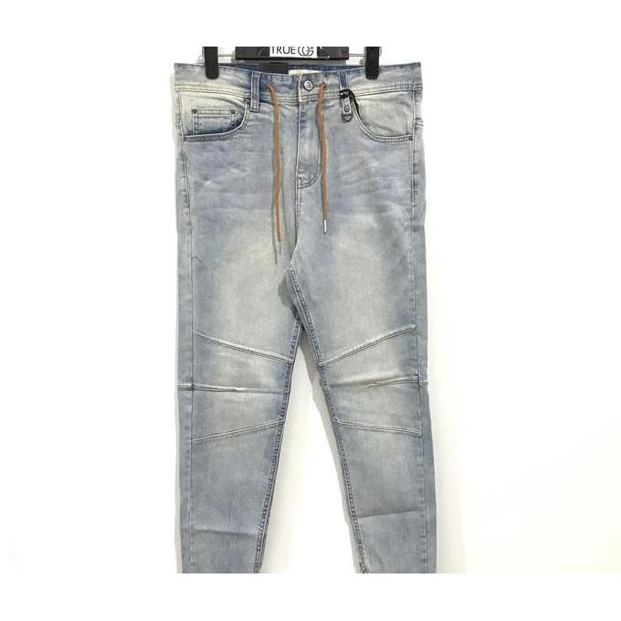 Hyper Denim Gnu Zipper Jeans Lt Blue