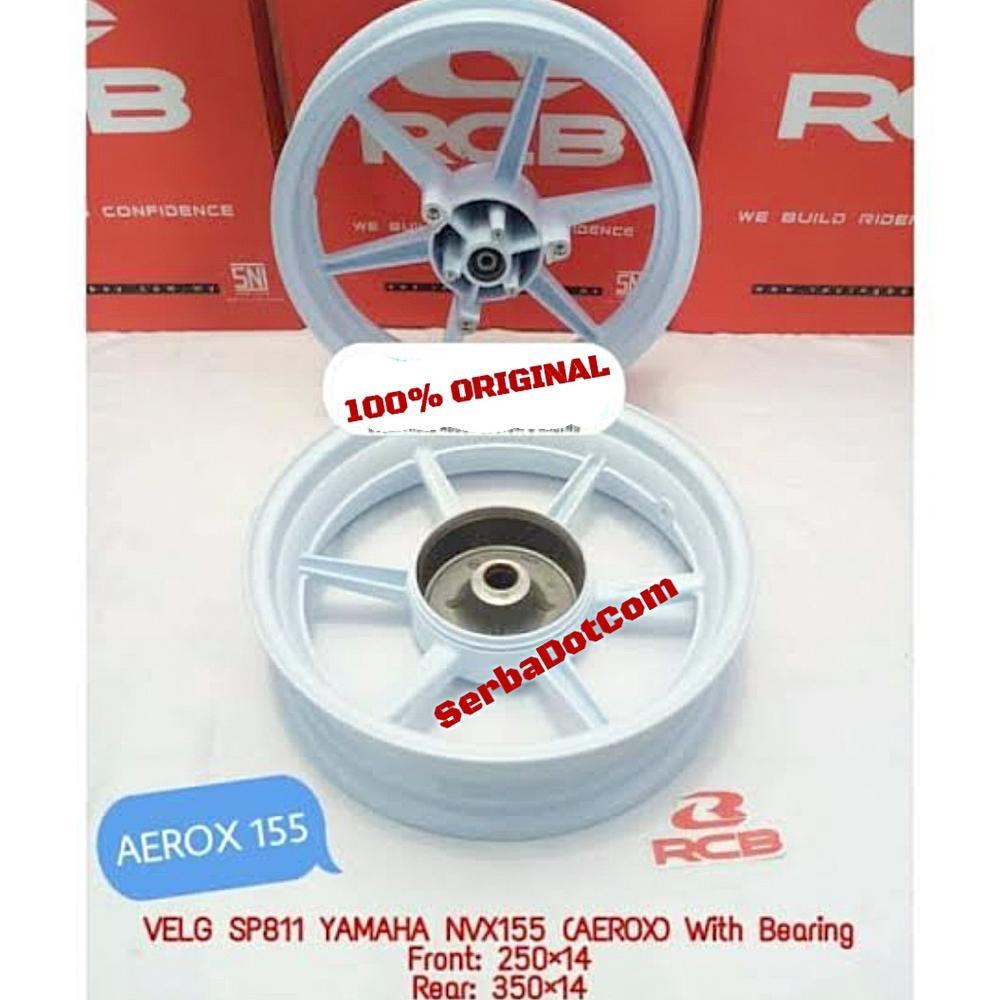 VELG RCB RACING BOY AEROX OLD NEW SP 811 RING 14 SP811 GOLD WHITE P6 RACING BOY ORIGINAL
