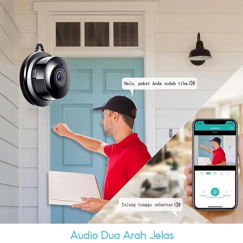 NOVELLEAMARKET V380 J2 CCTV KECIL HD KAMERA TERSEMBUNYI KAMERA CCTV MINI IP CCTV CAMERA KAMERA KEAMA