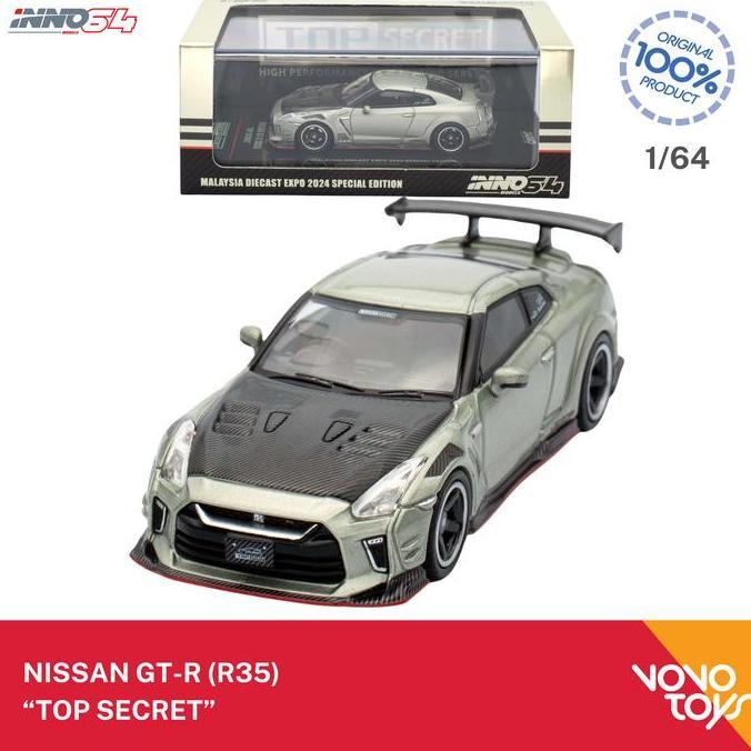Inno 1/64 Nissan GT-R R35 "Top Secret" MDX2024 Inno64