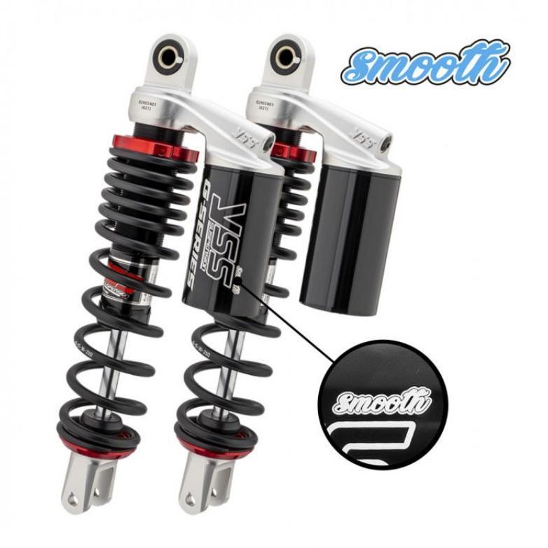 shockbreaker NEW NMAX 2020  310MM Twin shock G-Series Smooth All BlacK Reservoir Yamaha New Nmax YSS