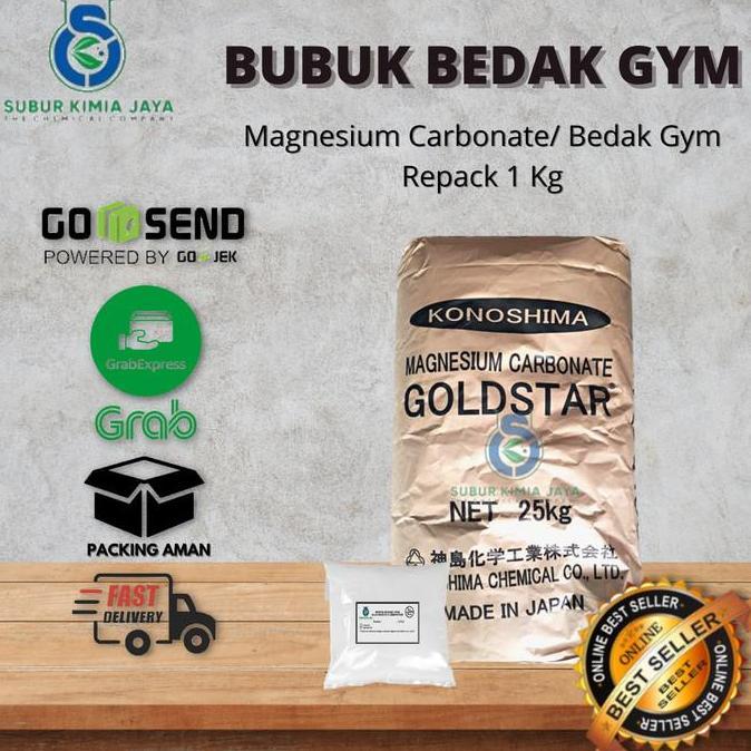 MgCO3 / Magnesium Carbonate / Bubuk Bedak Gym 1 KG