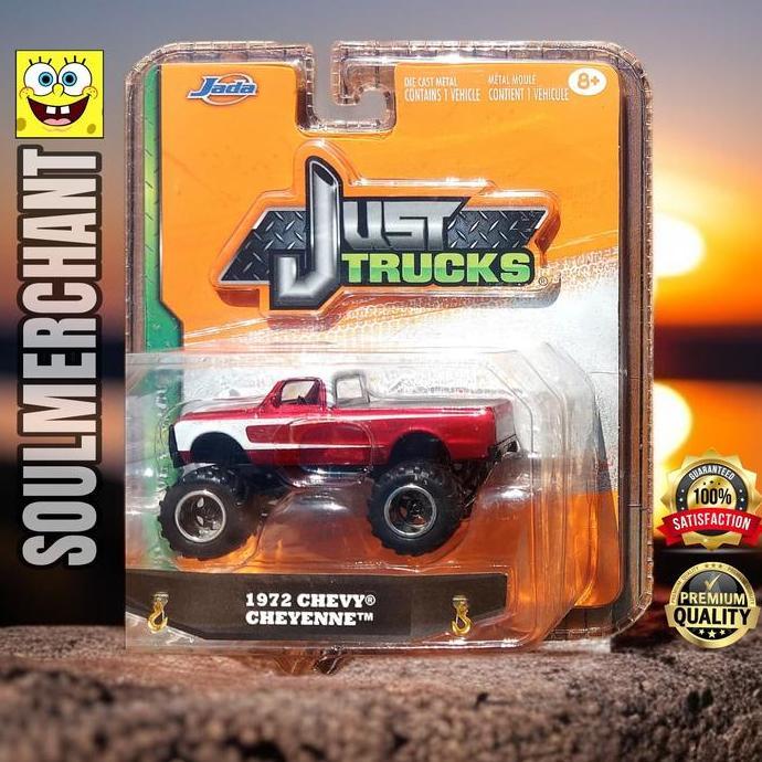 Jada 1972 Chevy Cheyenne Merah Just Trucks New