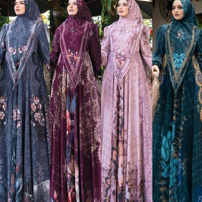 GAMIS SYARI MEDINA ALYA BY ZAHRANISYA HIJAB