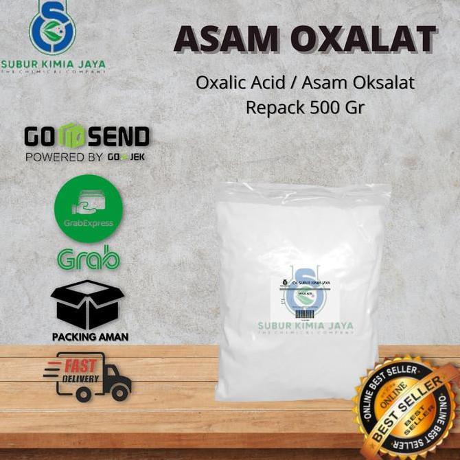 Oxalic Acid / Asam Oksalat / Oksasil / Pencerah warna pakaian 500 GR