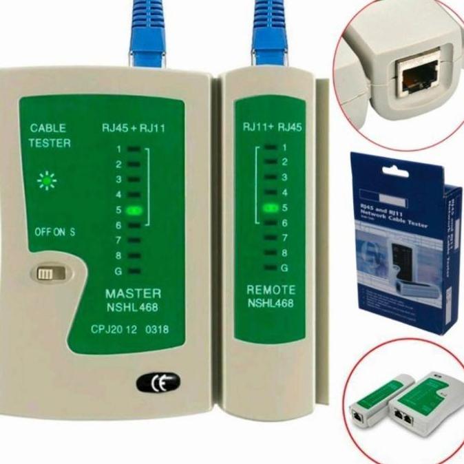 Nect- Lan Tester Rj45/Rj11 Lan Tester