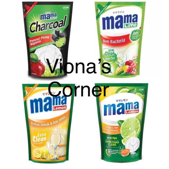 Limpeza- Mama Lemon Mama Lime / Jeruk Nipis / Green Tea/ Charcoal/ Lemon 780 Ml
