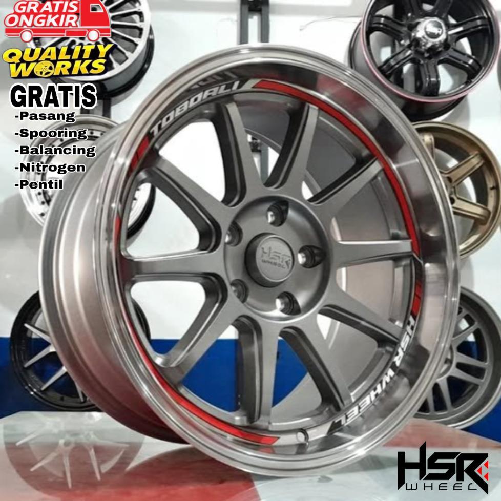 Velg Mobil Xpander, Reborn, Venturer, Crv, Ring 17 Lebar 8,5 Velg Racing Hsr Toboali