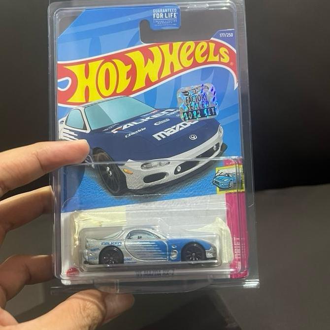 Hot Wheels 95 Mazda RX7 RX 7 Silver Falken FS 2022 Factory Sealed