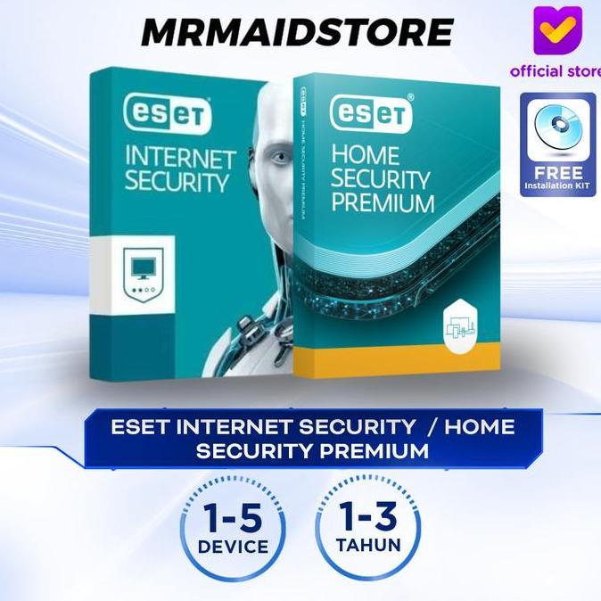 Eset Internet Security Antivirus | ESET Home Smart Security Premium - Lastest Version 1-5 Device