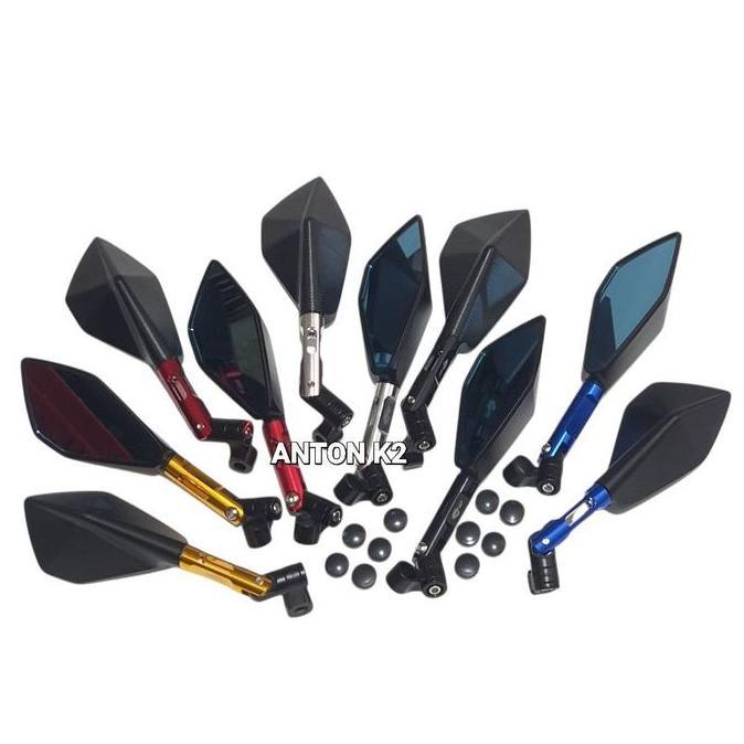 Promo KACA SPION TOMOK VARIASI MOTOR SATRIA FU/SATRIA FU 150 NEW/SONIC 150 R Diskon