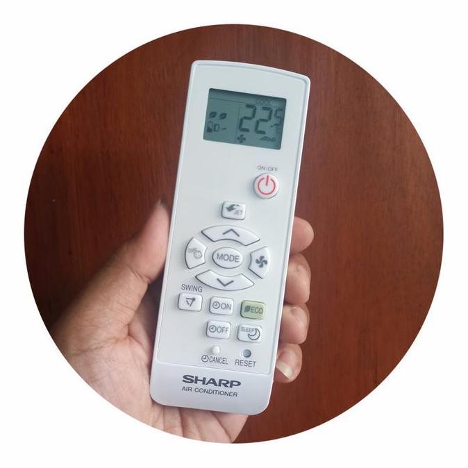 Remot AC SHARP J-TECH INVERTER ORIGINAL Diskon