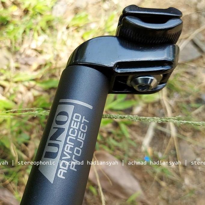 Promo Seatpost Uno 27.2Mm Panjang 400Mm - Seatpost 27.2 Seatpost 27,2 Hitam Terbaru 