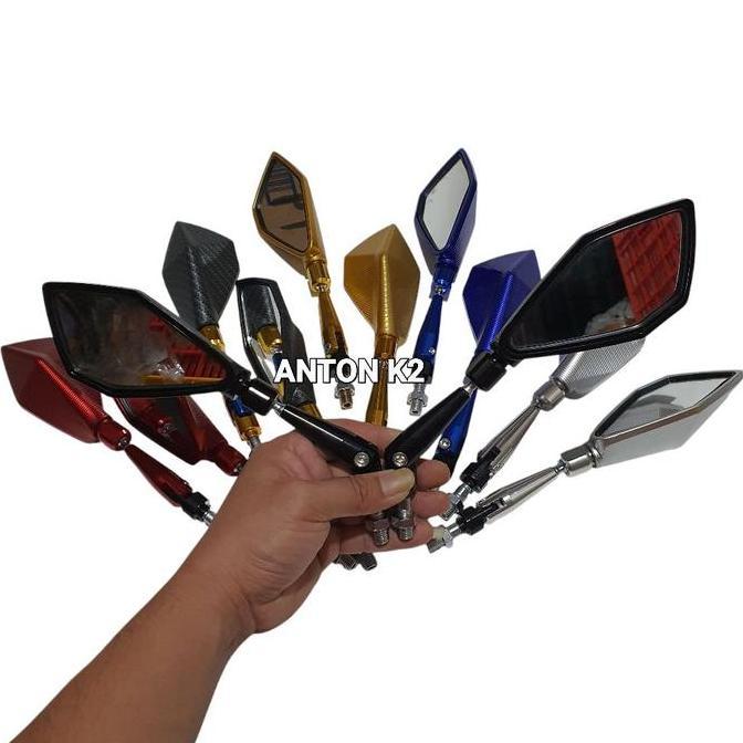 Promo KACA SPION AKSESORIS VARIASI MOTOR SATRIA FU-SHOGUN 110-SHOGUN 125 NR Diskon