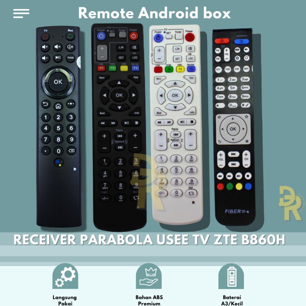 SOLVESSAMARKET REMOT REMOTE RECEIVER STB USEE TV MY REPUBLIC ZTE B860 V8 , V9 HUAWEI TERLARIS