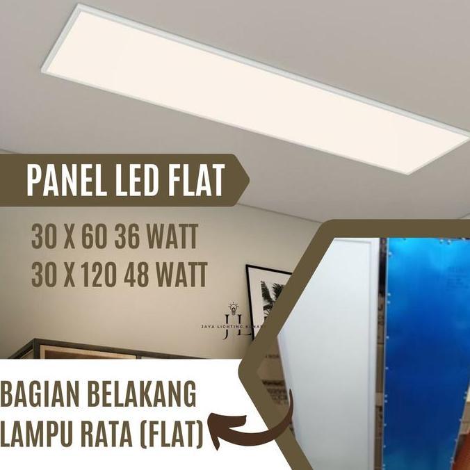 Promo Lampu Panel Led 30X60 36W Slim / Lampu Panel Led 30X120  Slim Inbow Terbaru 