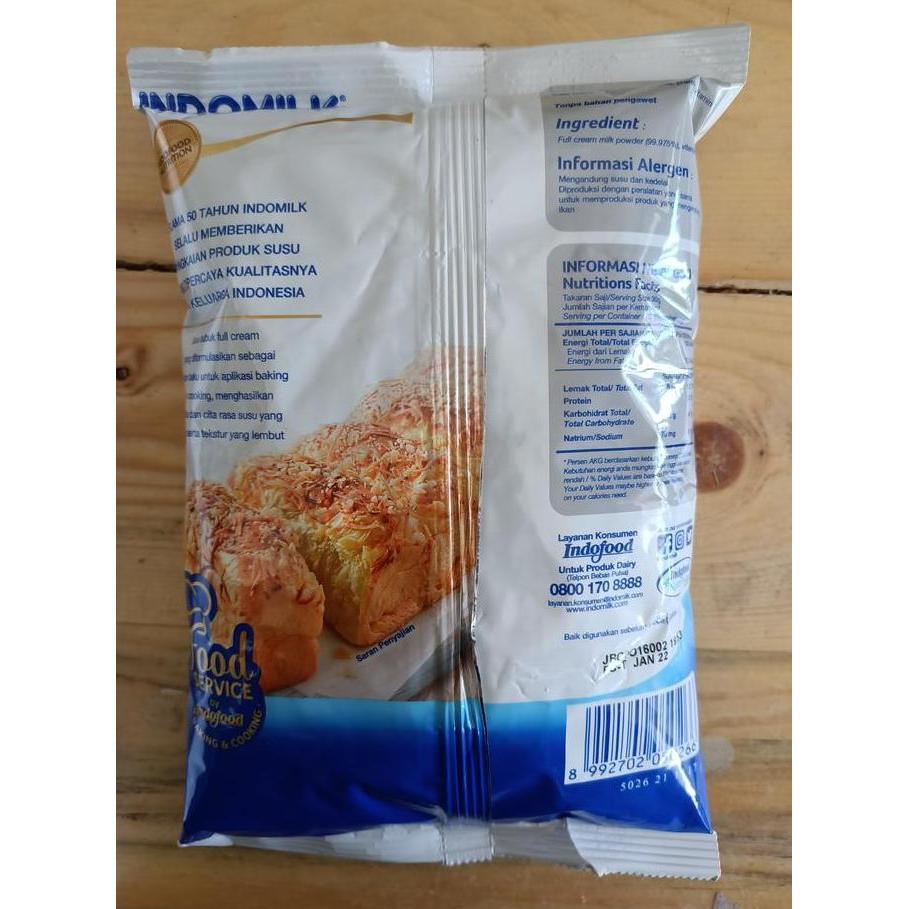 Latte- Indomilk Susu Bubuk Full Cream 250 Gram