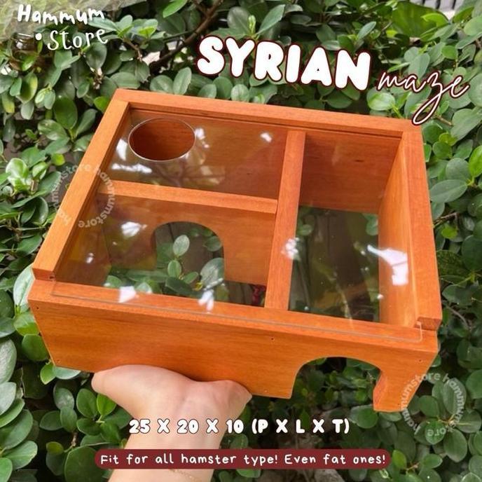 Maze Hamster Syrian | Labirin Hamster | Rumah Hamster Terowongan