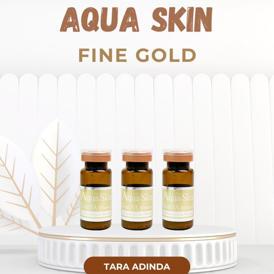Aqua Skin Fine Gold Vitamin Ecer 3 Vial Original