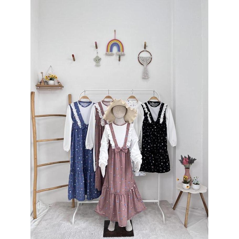 Stile- Gamis Anak Lunox Smlxl Baby.Cloth Untuk Umur 3-14 Tahun Baju Muslim Panjang Remaja Tanggung N