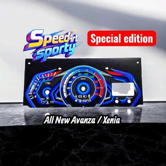 All New Avanza 2012-2014 panel speedometer variasi