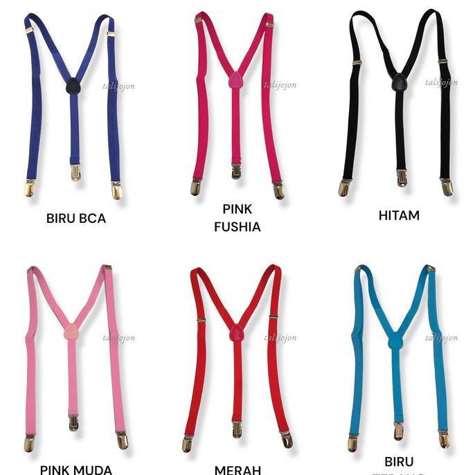 Salekom.Gh - Suspender Anak Suspender Wanita Suspender Slim Tali Kodok Suspender Pria Suspender Hita