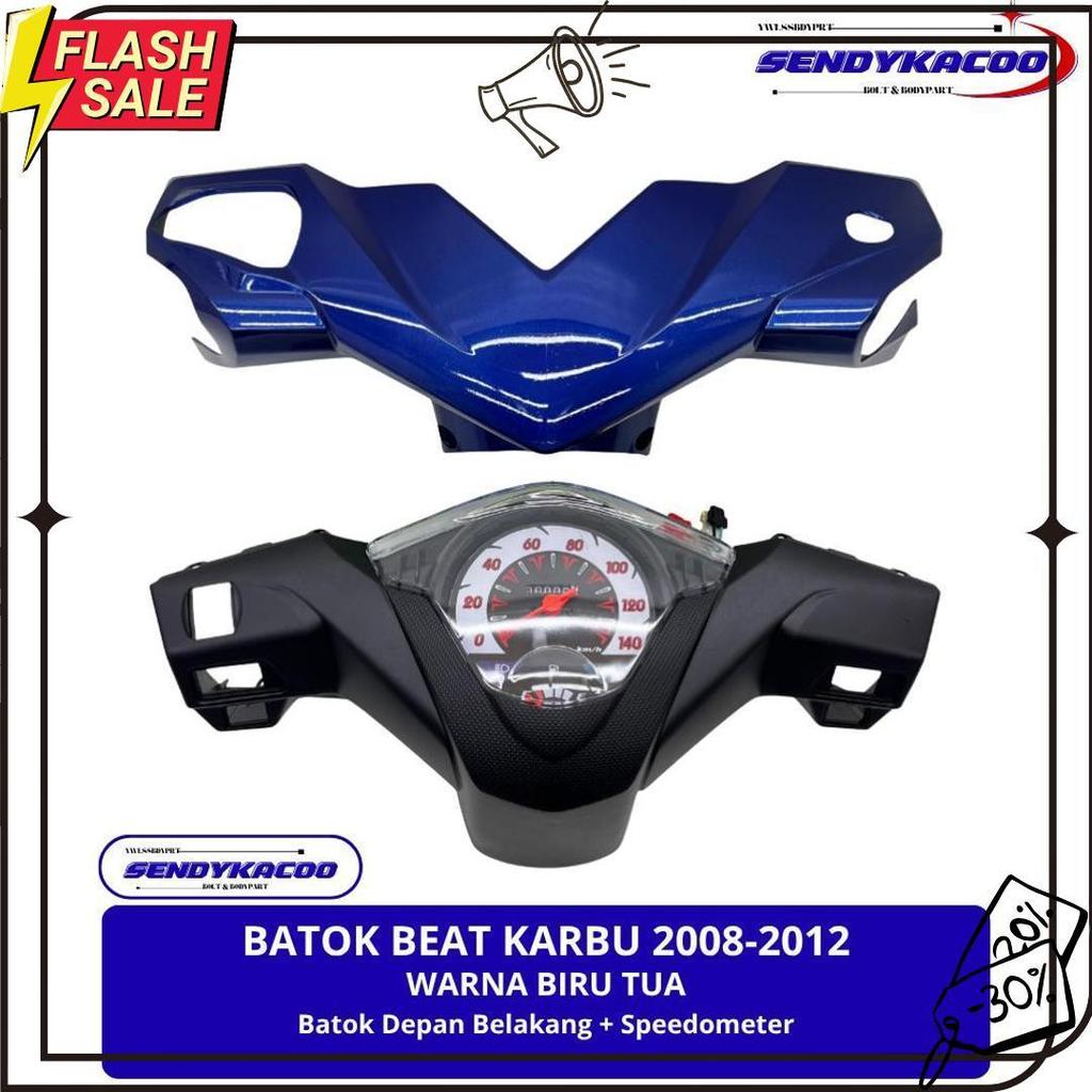 Batok Depan Beat Karbu Biru Tua Th 2008-2012 Speedometer Beat Karbu Batok Beat Karbu Biru Tua Kompli