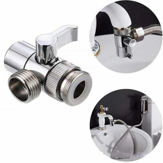 Splitter Keran Shower Chitop Konektor Keran Air Westafel Allshop