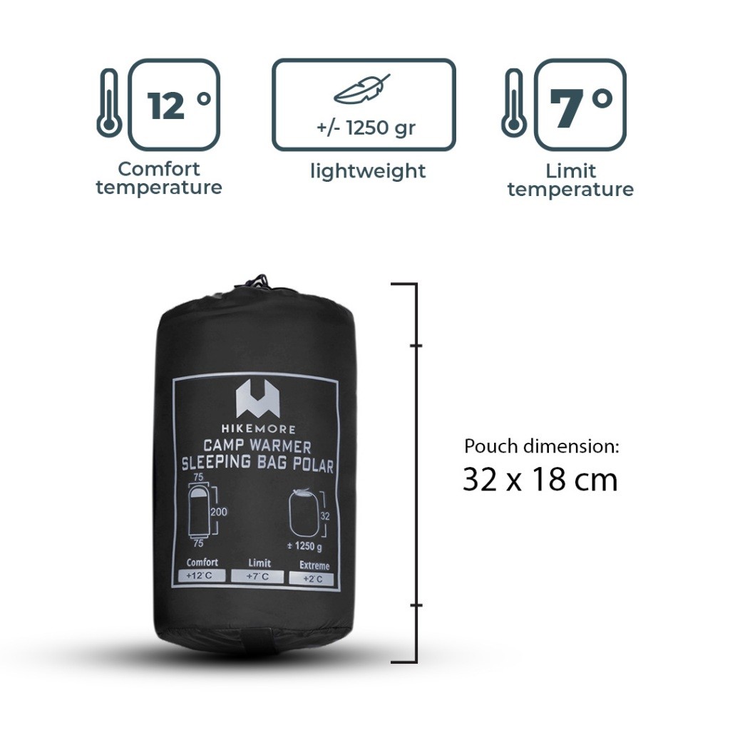 Sleeping Bag Kantong Tidur Gunung Outdoor Sb Hikemore Camp Warmer