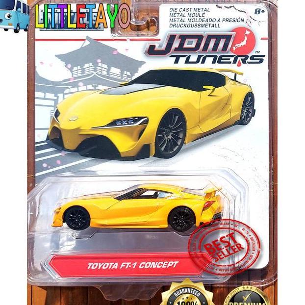 JADA JDM TUNERS skala 64 - TOYOTA FT 1 CONCEPT KUNING New