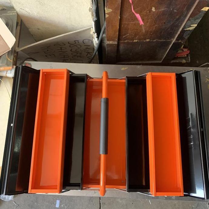 Tool Box Besi 3 Susun IWT Heavy Duty tempat perkakas kuat