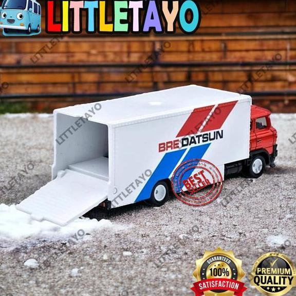 HOTWHEELS PREMIUM BRE SAKURA SPRINTER NEW LOOSE DIORAMA BOX HAULER TRANSPORT TRUCK TOWING DEREK New