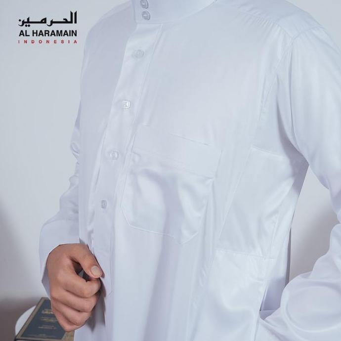 AL Haramain Jubah / Gamis Viet Remaja & Anak | Putih | Hitam