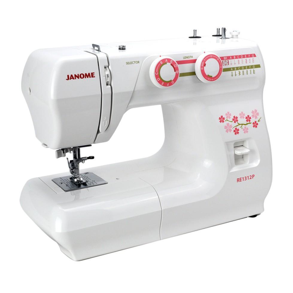 Mesin Jahit Janome Re 1312P Portable Multifungsi
