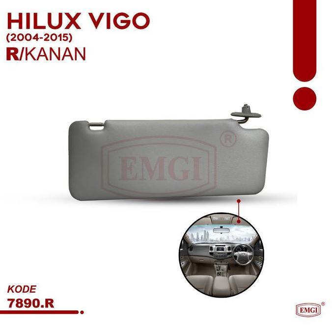 Sale Emgi - Sun Visor Mobil Hilux/Fortuber/Innova 2004 2005 2006 2007 2008 2009 2010 2011 2012 2013 
